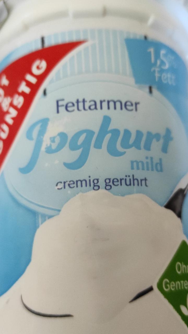 Фото - Joghurt mild 1.5% Fettarmer Edeka