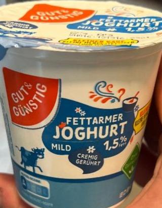 Фото - Йогурт 1.5% Gut&Günstig