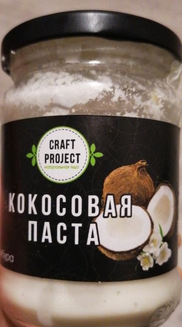 Фото - кокосовая Паста Craft Project натуральная еда