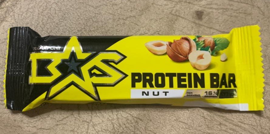 Фото - протеиновый батончик Protein Bar со вкусом ореха Binasport BS