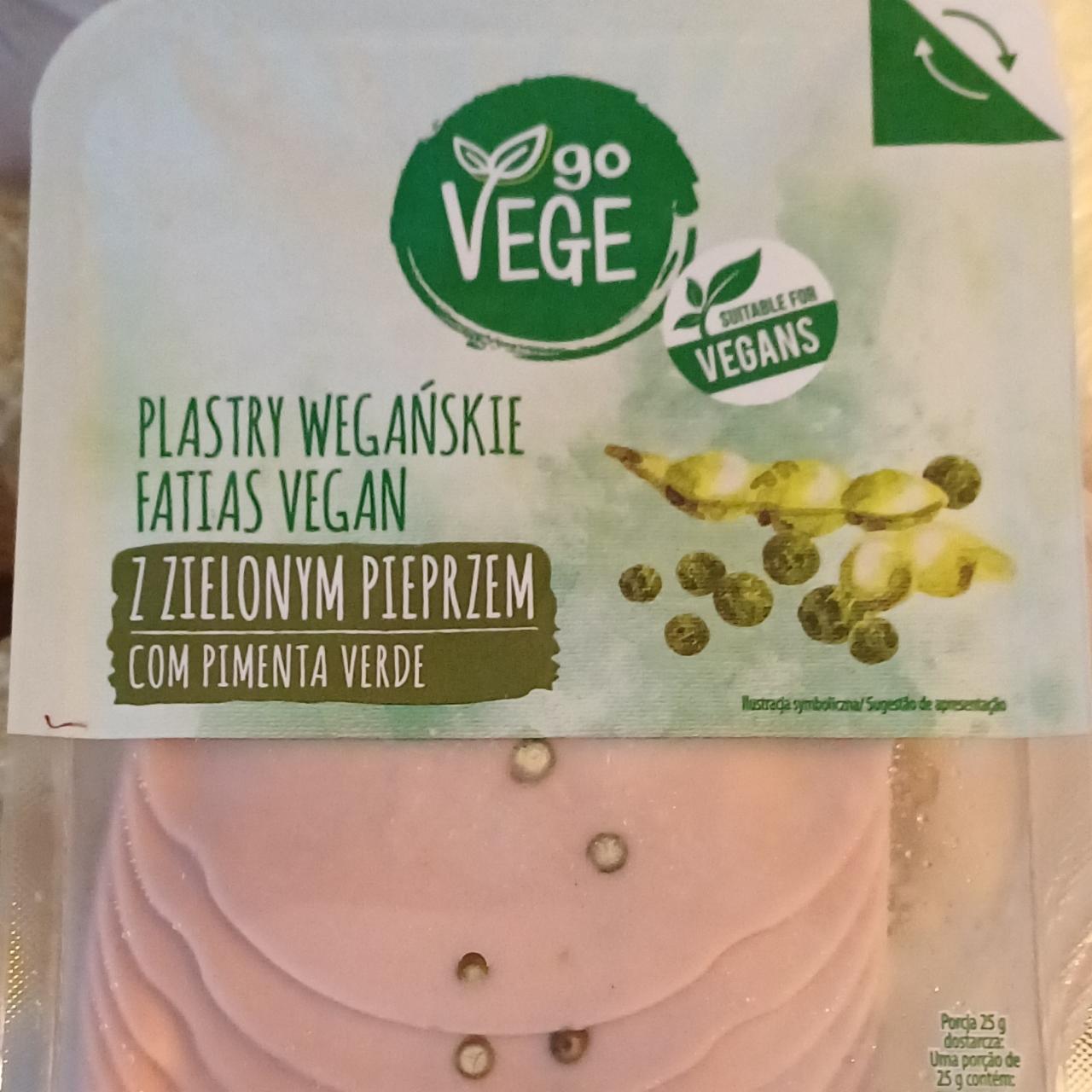 Фото - Plastry wegańskie z zielonym pieprzem go Vege