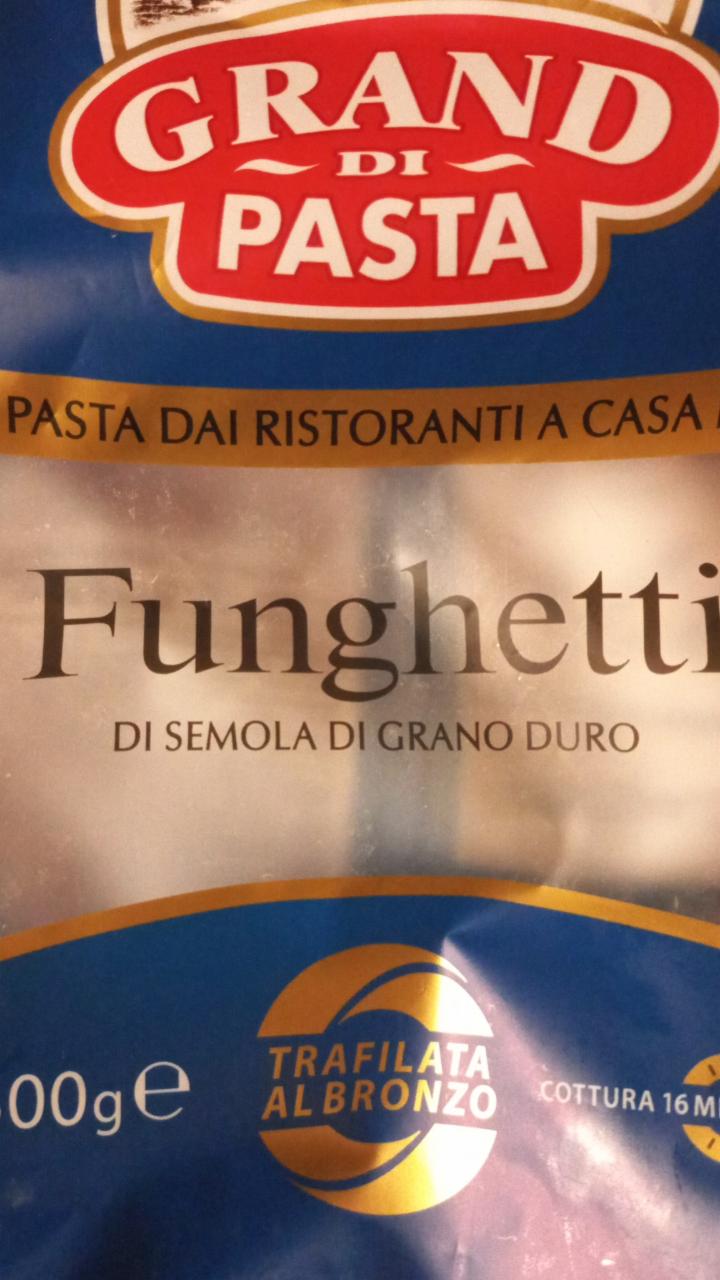 Фото - Макароны funghetti Grand di pasta