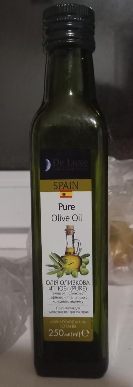 Фото - Масло оливковое Pure Olive Oil для горячих блюд De Luxe