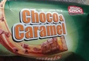 Фото - Шоколадный батончик Choco & Caramel Mister Choc