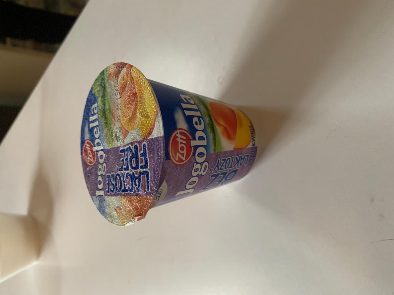 Фото - йогурт с персиком Jogobella