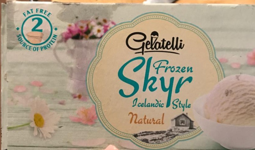 Фото - замороженный скир мороженное Gelatelli