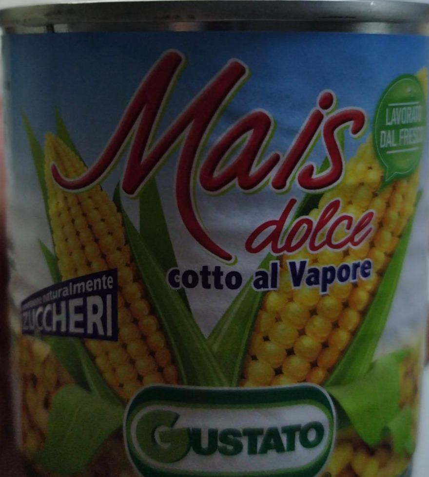 Фото - кукуруза консервированная mais dolce Gustato