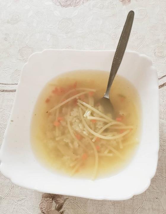 Куриный суп с вермишелью без картошки
