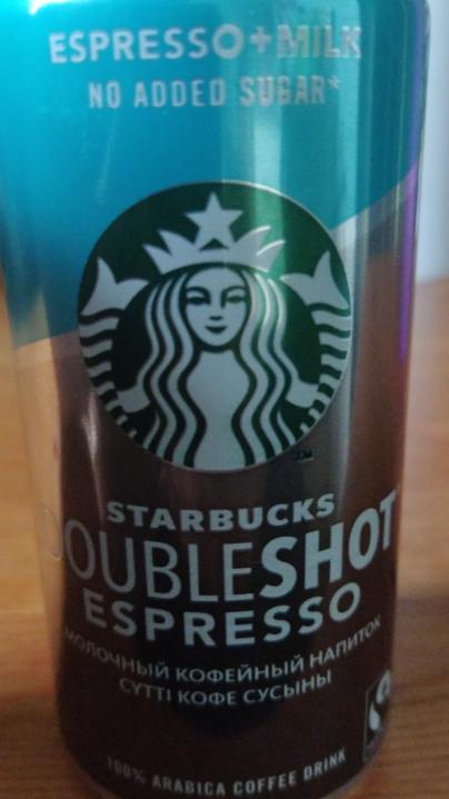 Фото - Starbucks doubleshot espresso без сахара