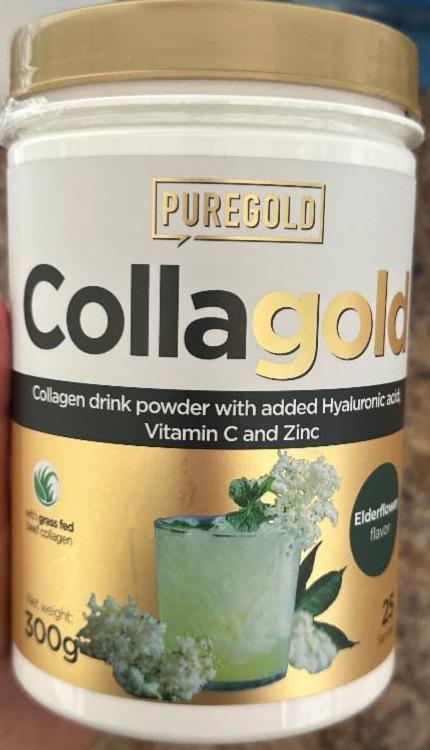 Фото - Коллаген collagold elderflower Puregold protein