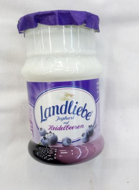 Фото - йогурт 3.2% черника Landliebe