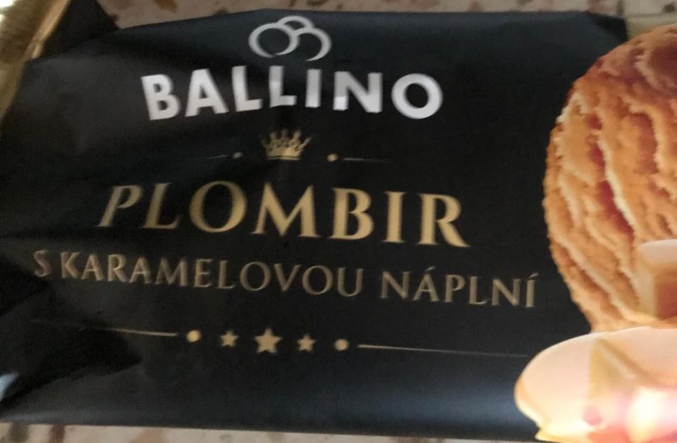 Фото - Мороженое с карамельной начинкой Ballino