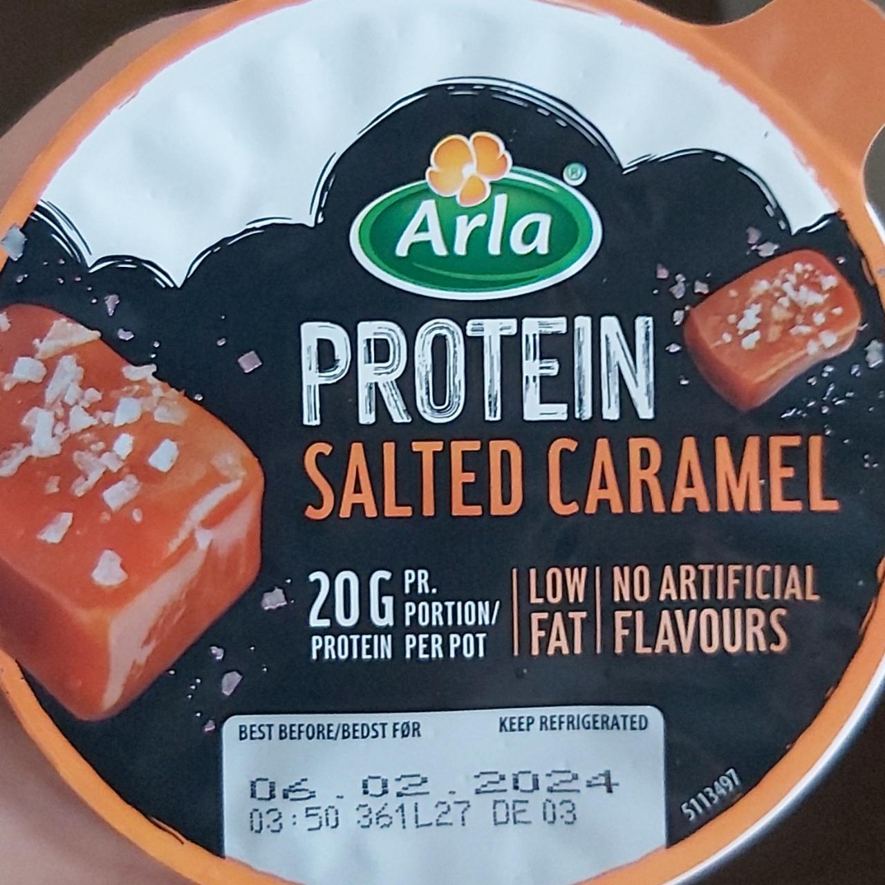 Фото - Protein Salted Caramel Yogurt Arla