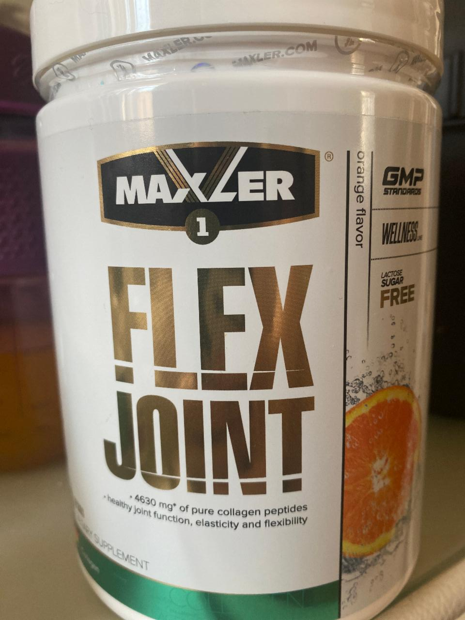 Фото - Пищевая добавка со вкусом апельсина flex joint Maxler