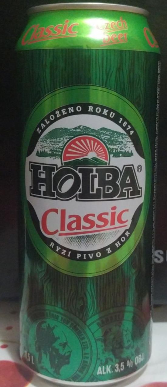 Фото - Пиво classic 3.5% Holba