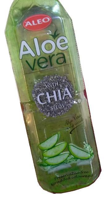 Фото - напиток алое вера с чиа aloe vera drink with chia Aleo