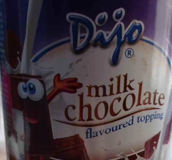 Фото - Топпинг Молочный шоколад Dijo