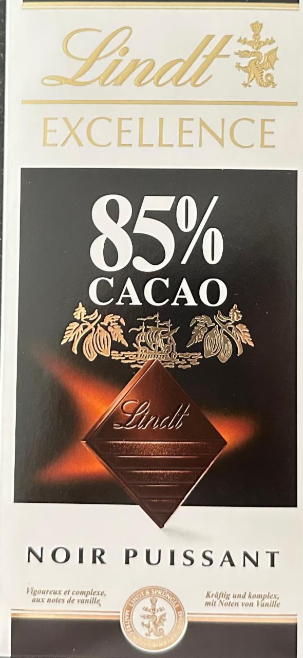 Фото - Шоколад черный Excellence 85% Lindt