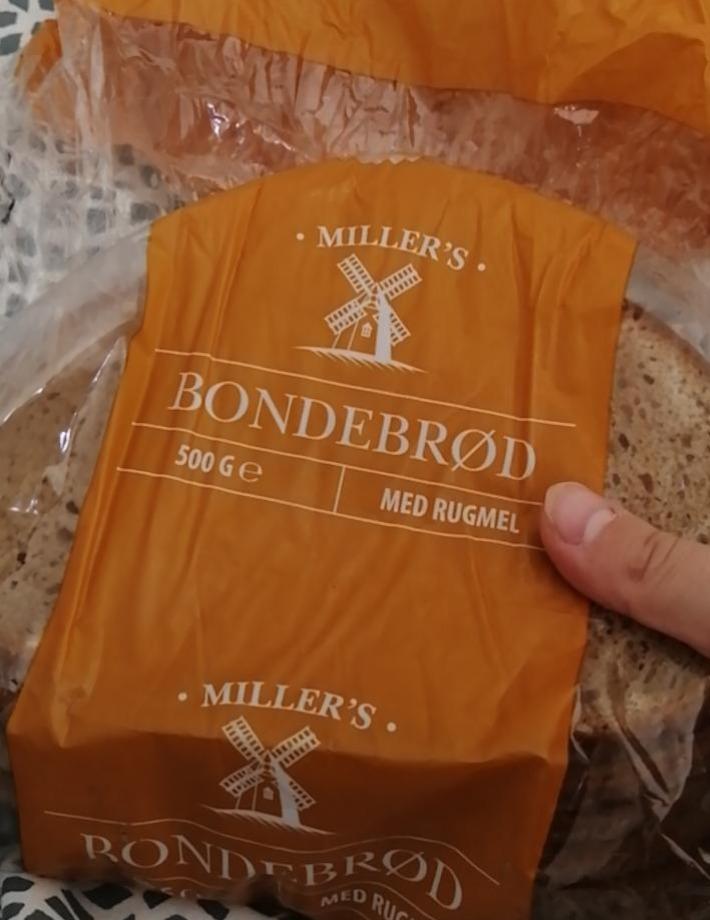 Фото - Хлеб круглый bondebrod Miller's