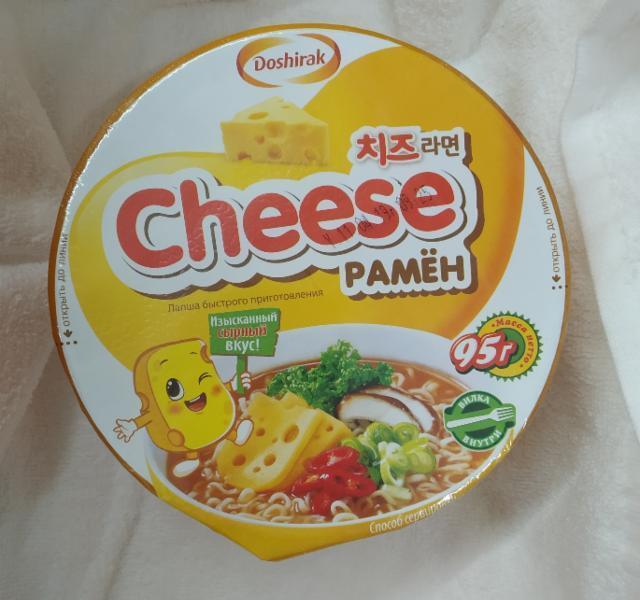 Фото - Лапша быстрого приготовления 'Cheese рамён' с сыром