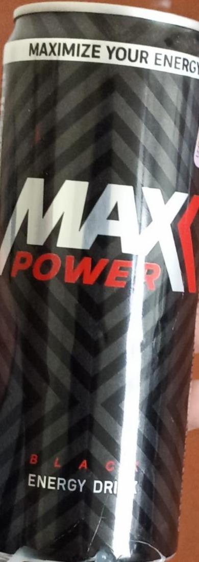 Фото - Энергетический напиток без сахра Max power