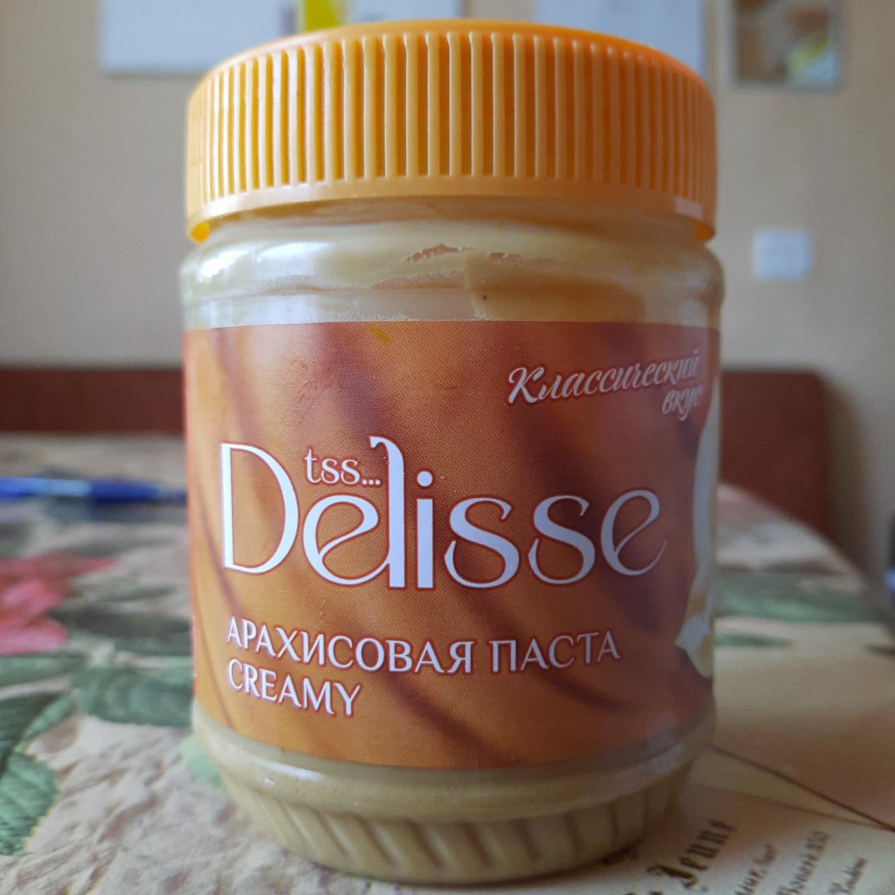 Фото - Арахисовая паста гладкая Creamy Delisse