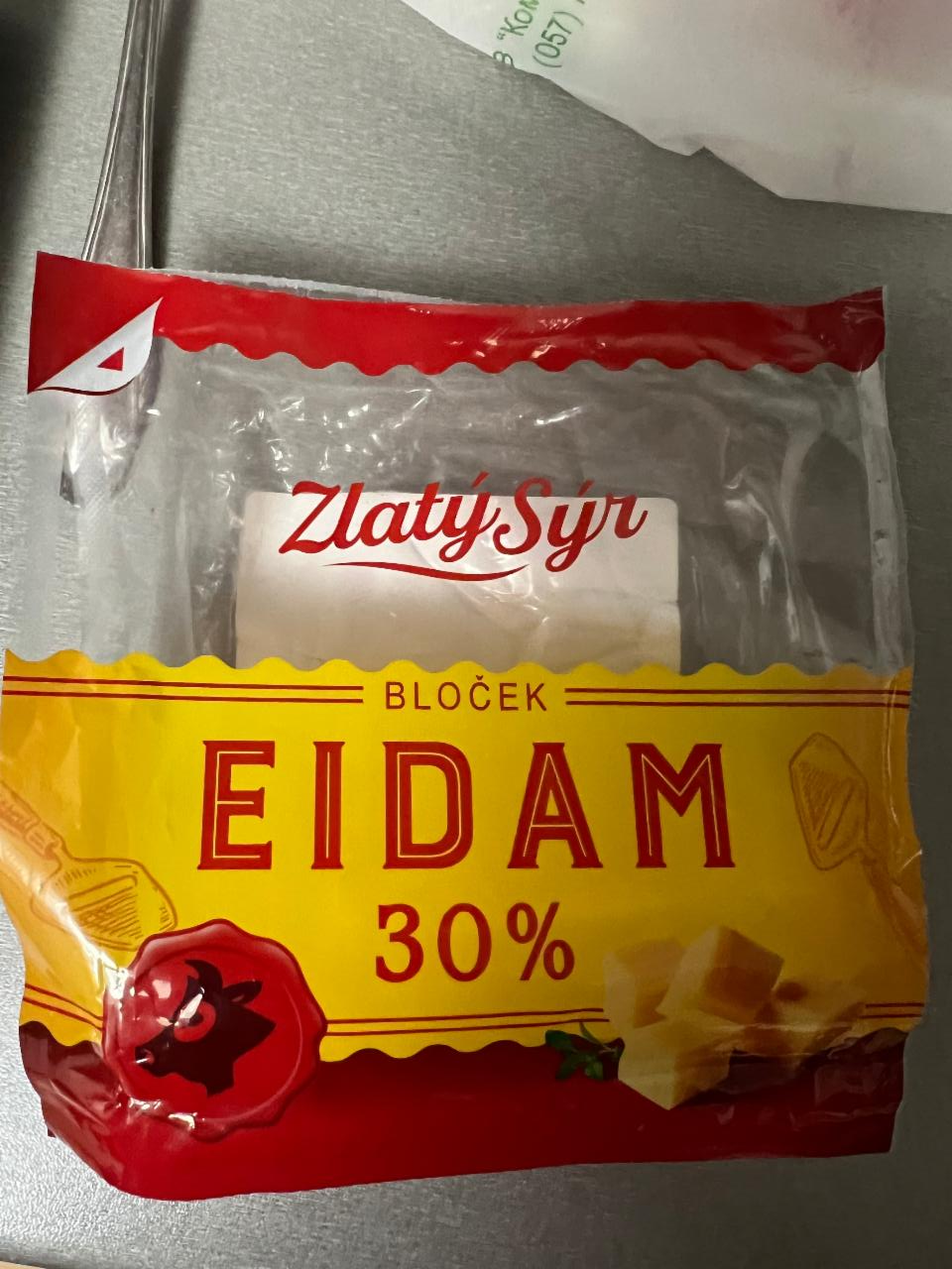 Фото - Eidam 30% bloček Zlatý sýr