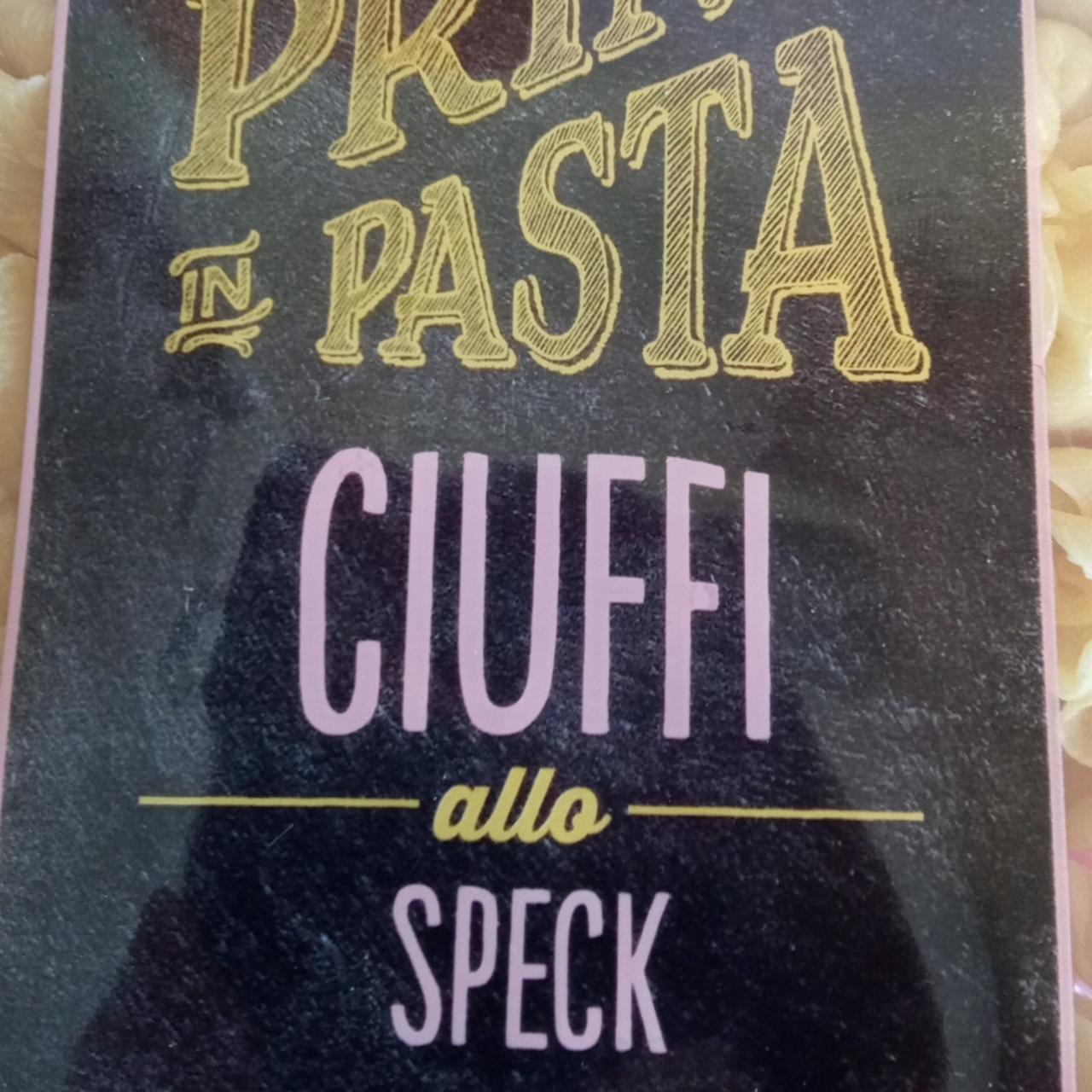 Фото - Pasta Ciuffi allo Speck Ca' Bianca