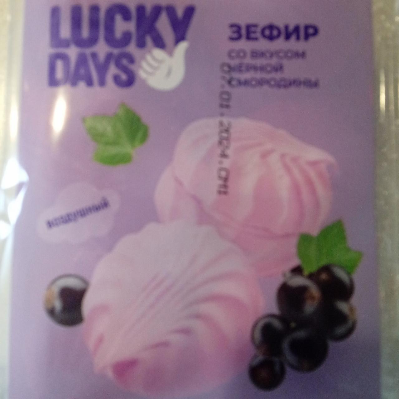 Фото - Зефир со вкусом чёрной смородины Lucky days