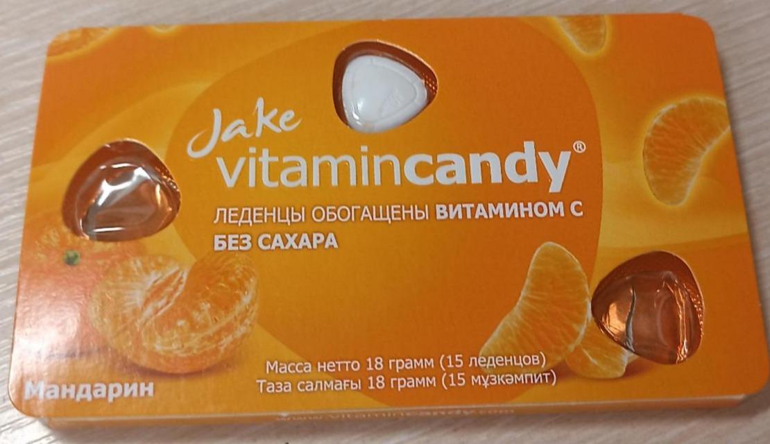 Фото - Vitamincandy леденцы Мандарин Jake