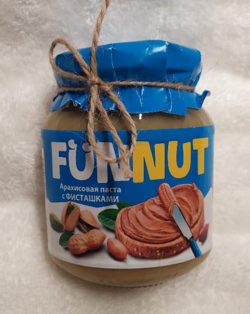 Фото - Паста Funnut арахисовая с фисташками