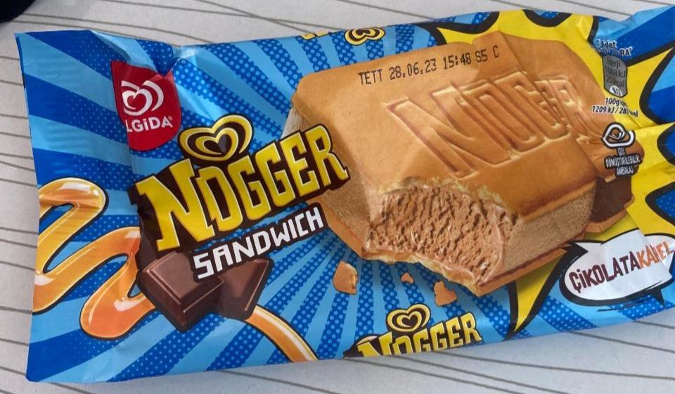 Фото - Мороженое шоколад карамель Nogger Algida