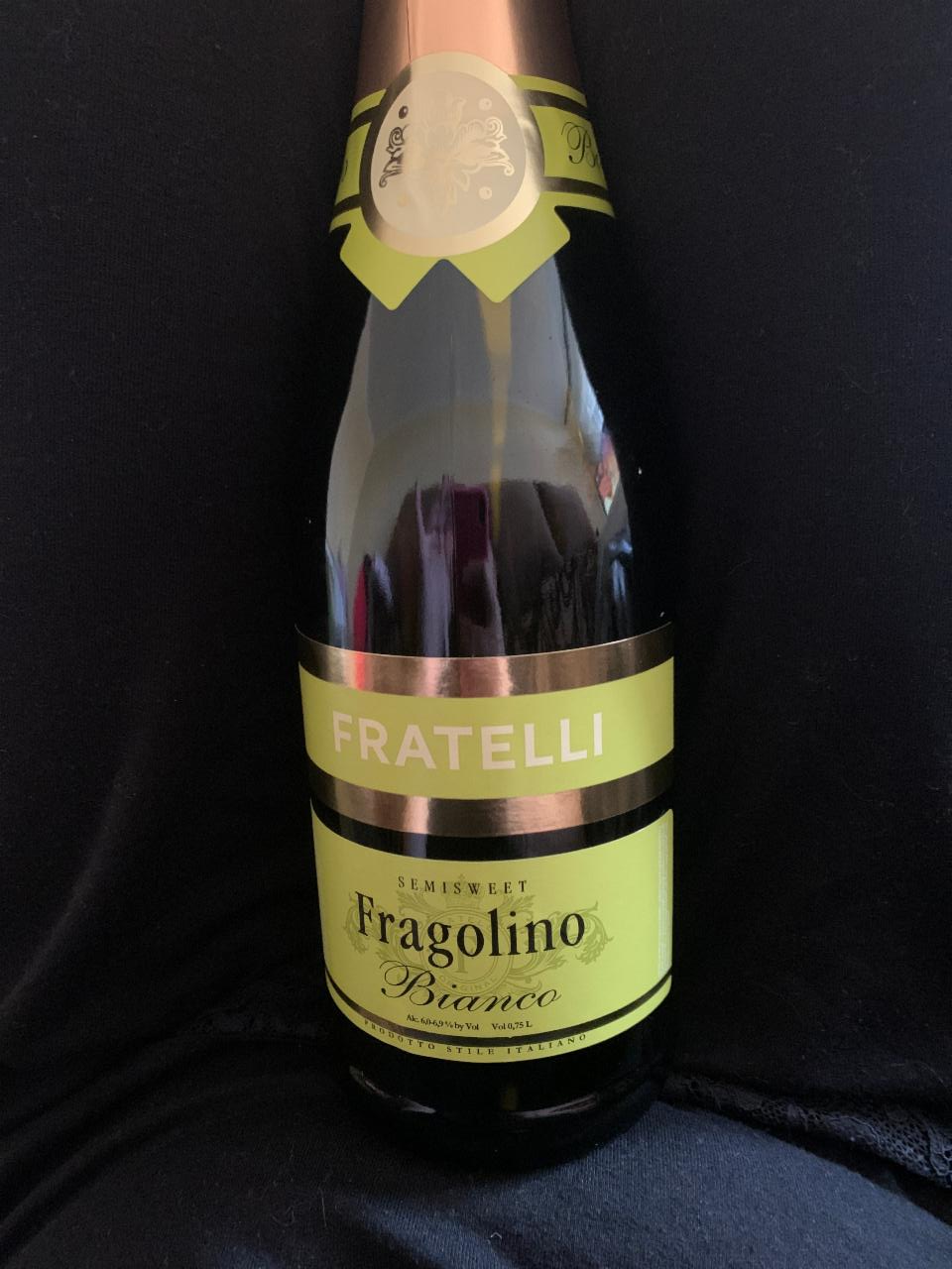 Фото - Шампанское Фрателли Fragolino Bianko Fratelli