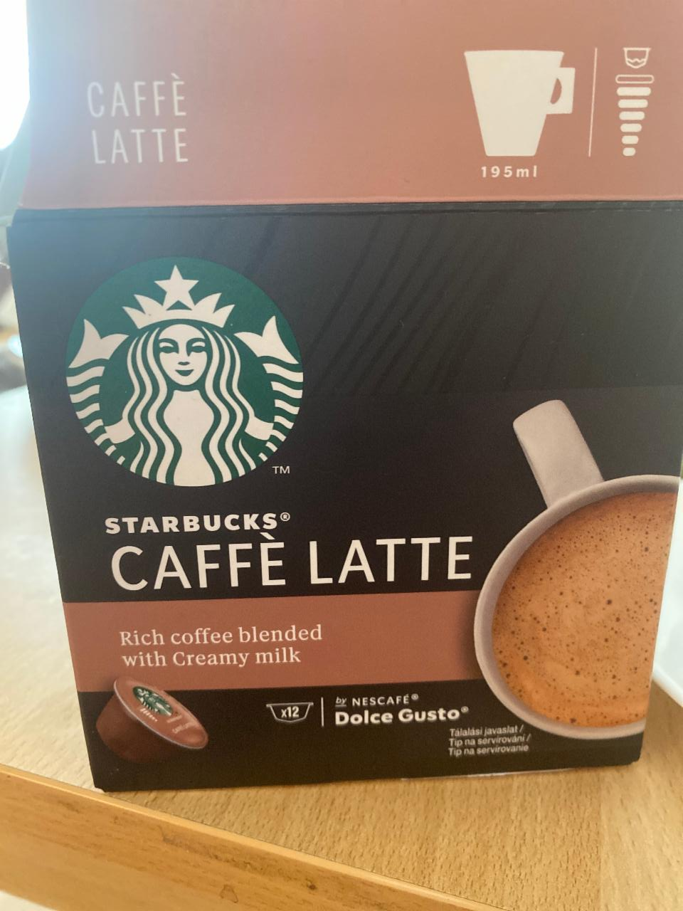 Фото - Starbucks Caffè Latte Nescafé Dolce Gusto
