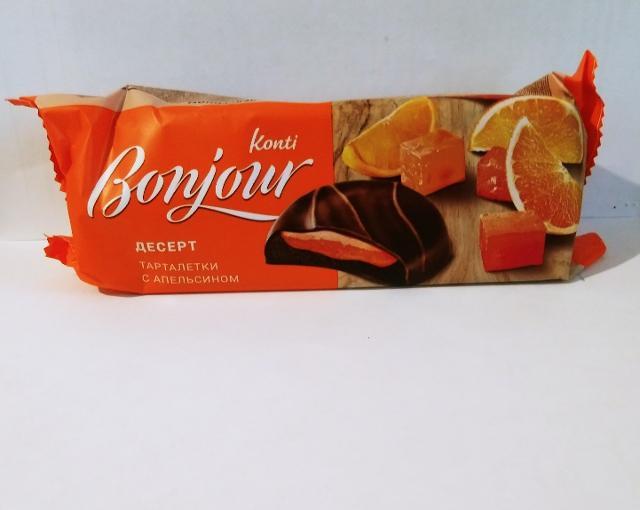 Фото - Тарталетки с апельсином Bonjour Konti