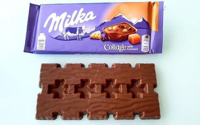 Фото - Milka collage caramel&biscuit