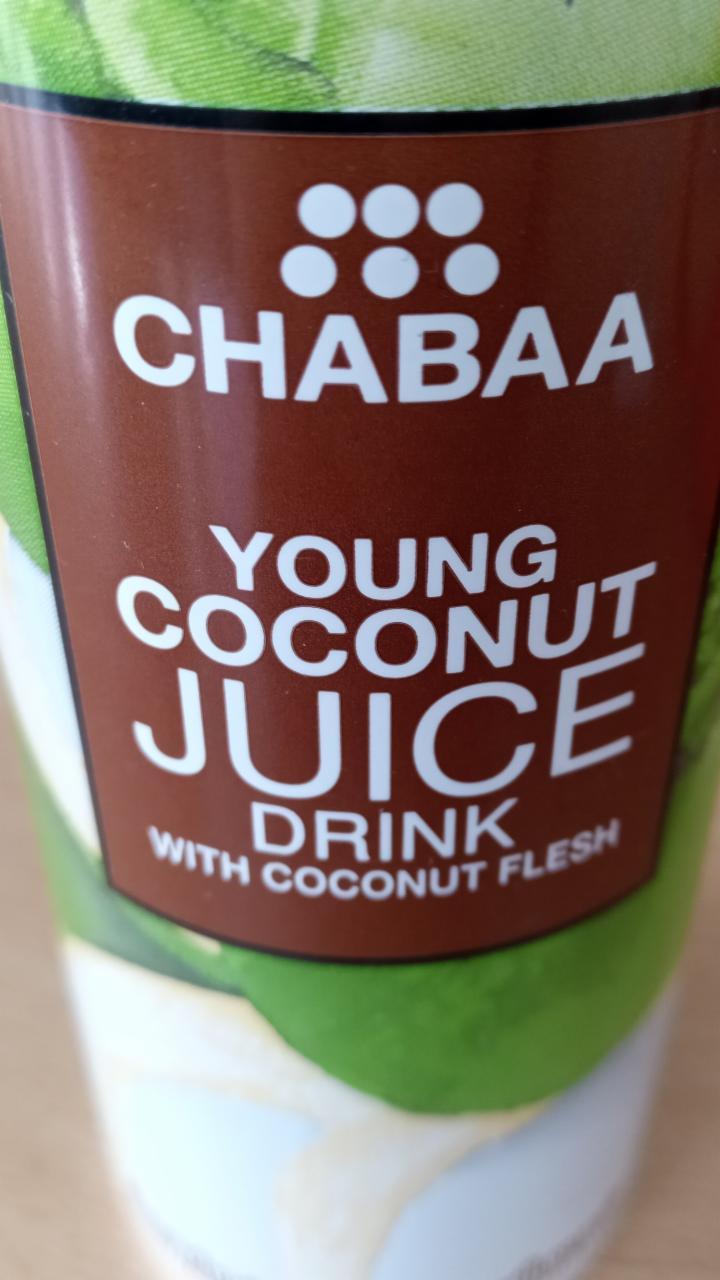 Фото - Напиток сокосодержащий Chabaa Кокосовый с мякотью