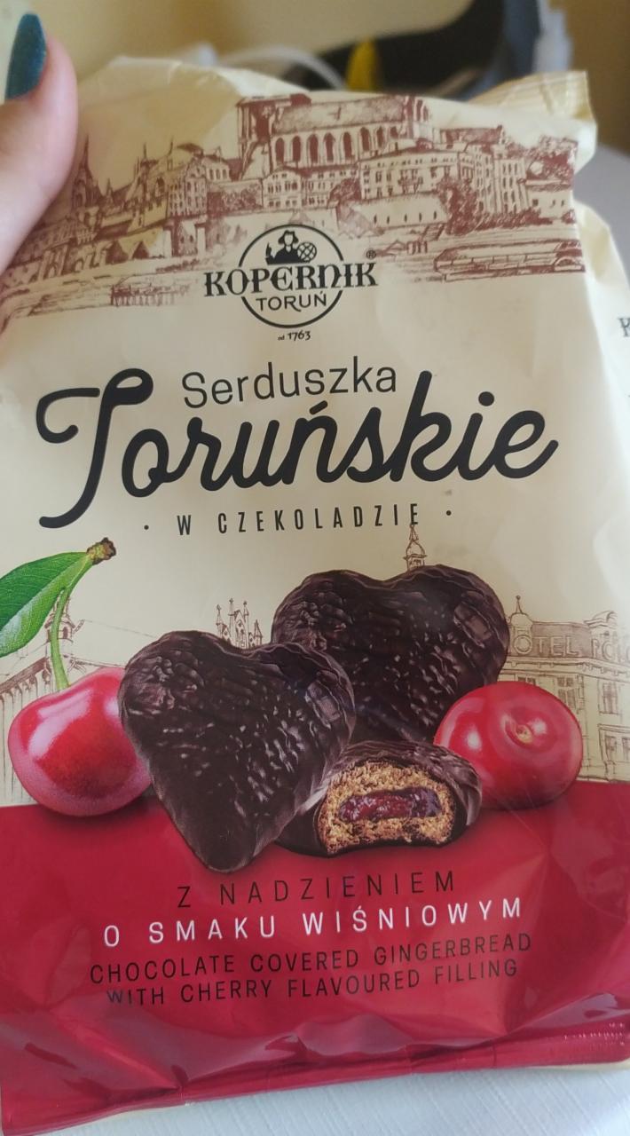 Фото - пряники в шоколаде с вишней веганские Kopernik Toruń