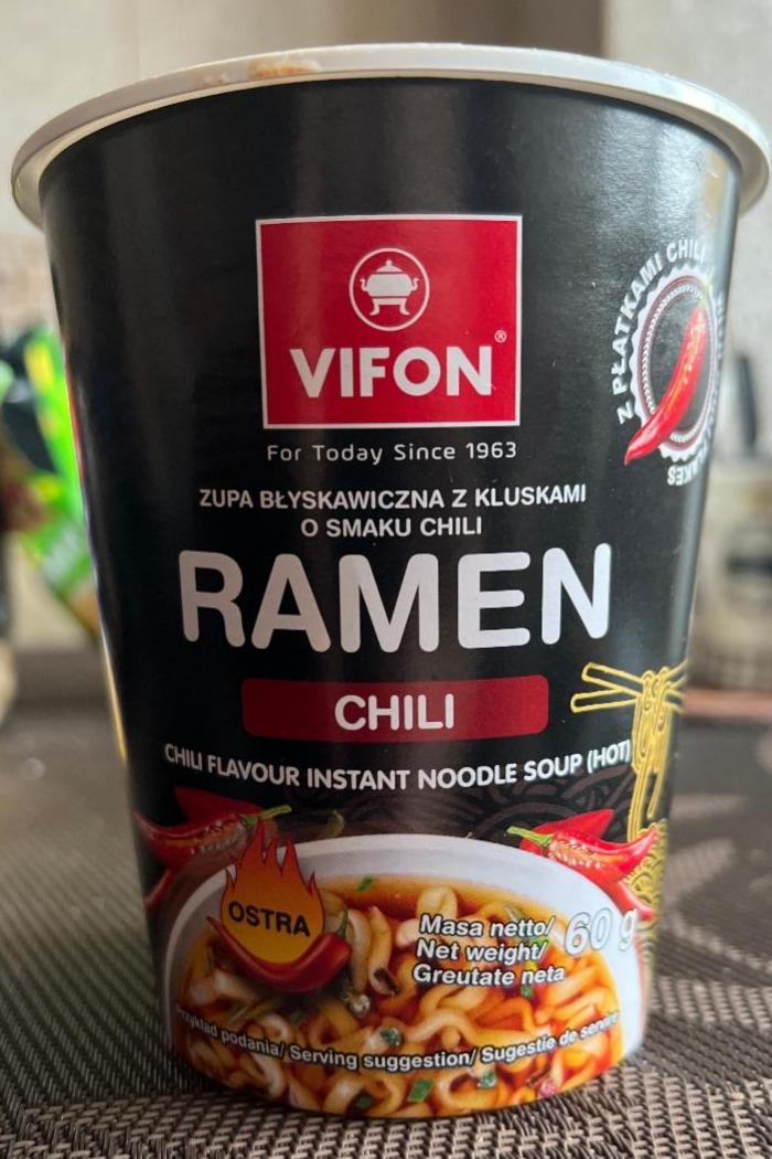 Фото - Суп с лапшой со вкусом чили Ramen Chili Vifon