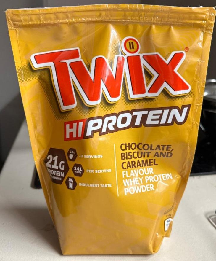 Фото - Протеин сывороточный со вкусом батончика Twix Hi Protein
