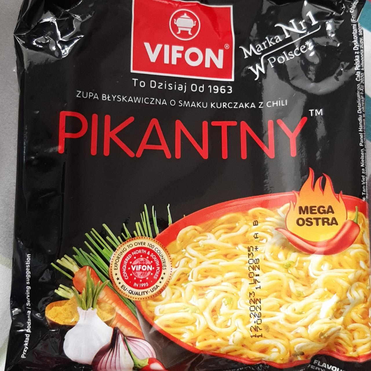 Фото - Pikanty chili chicken noodle Vifon