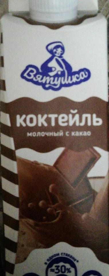 Фото - коктейль молочный с какао Вятушка