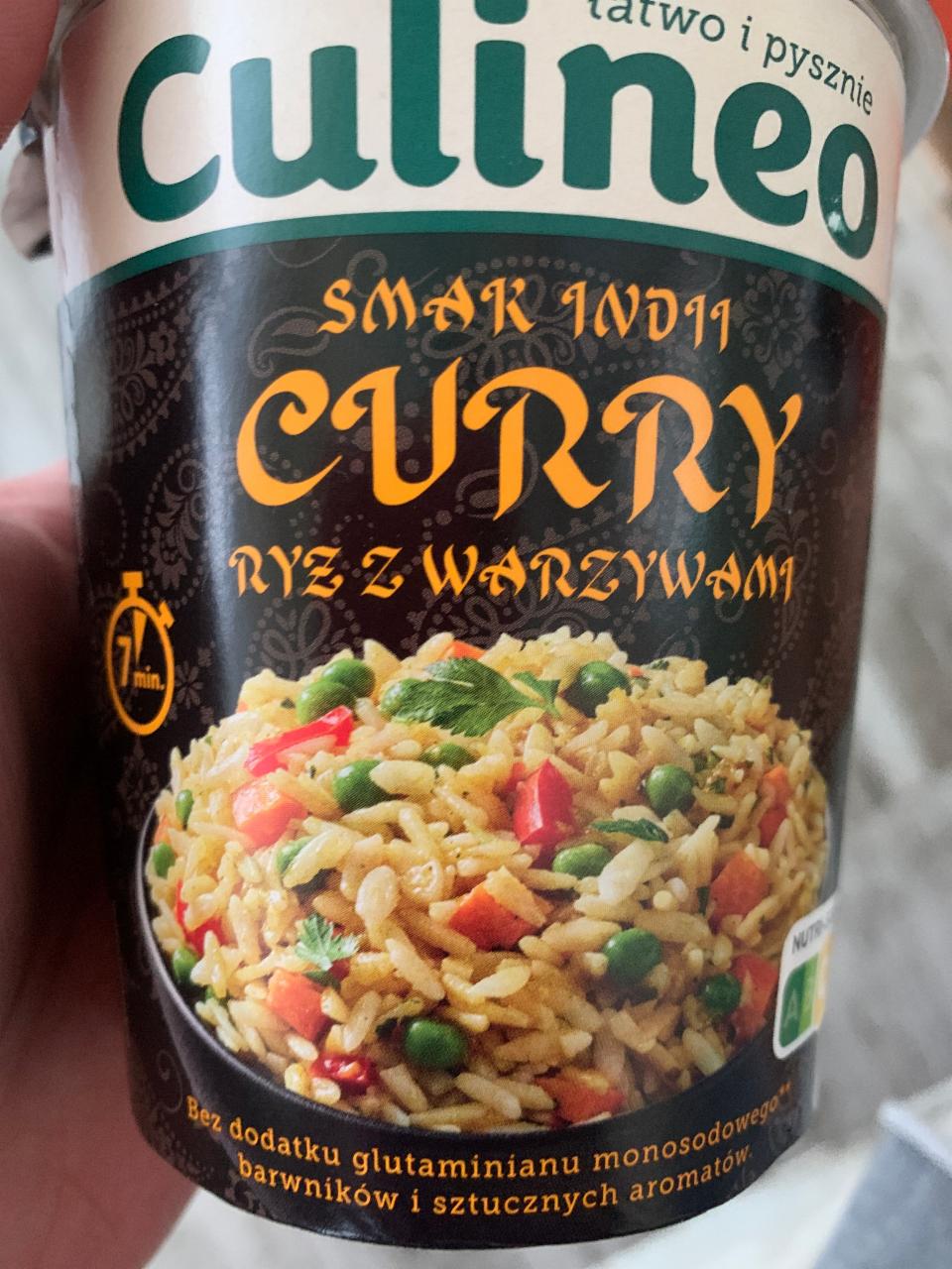Фото - Curry ryż z warzywami Culineo