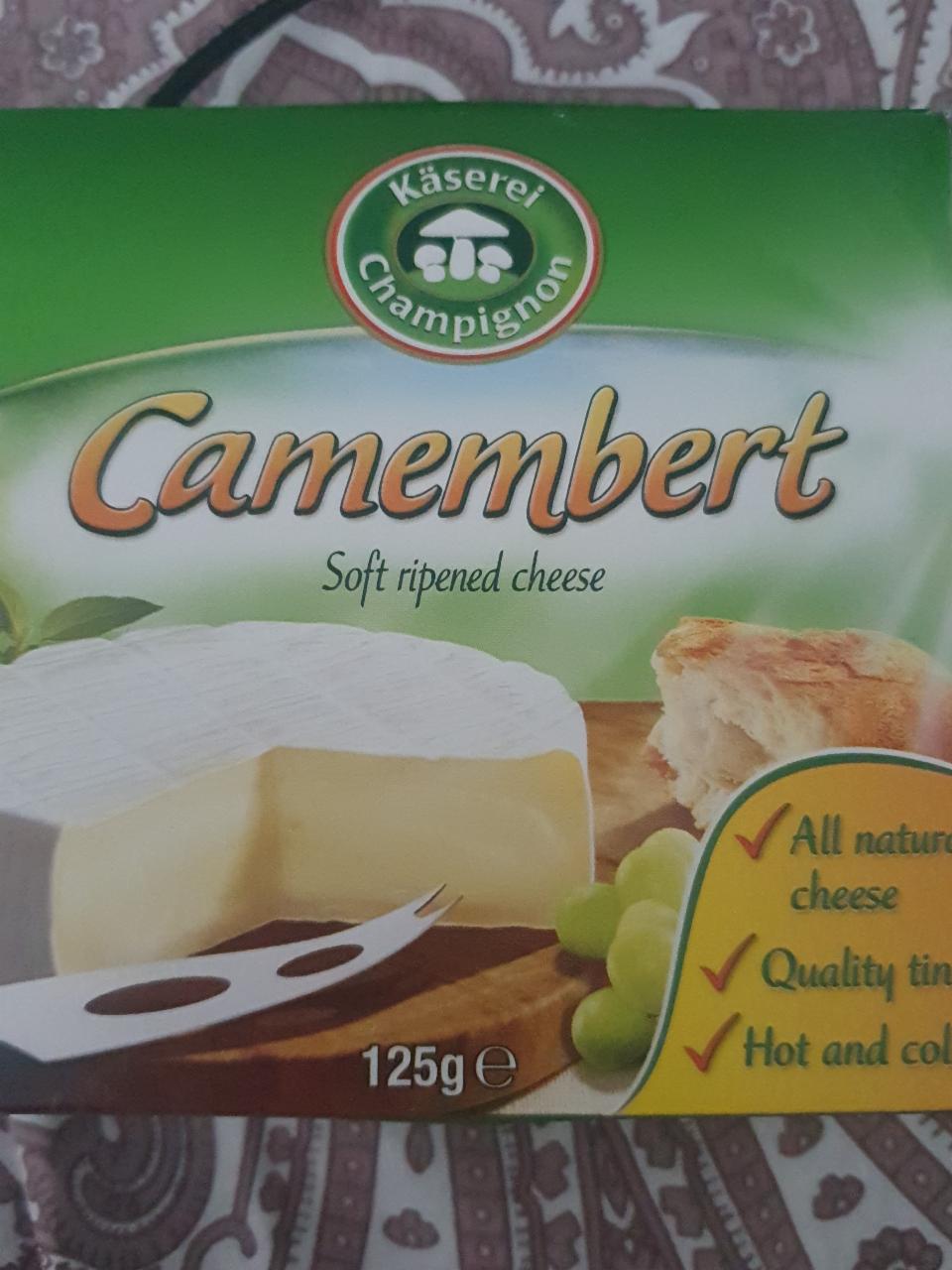 Фото - сыр мягкий камамбер Kaserei champignon