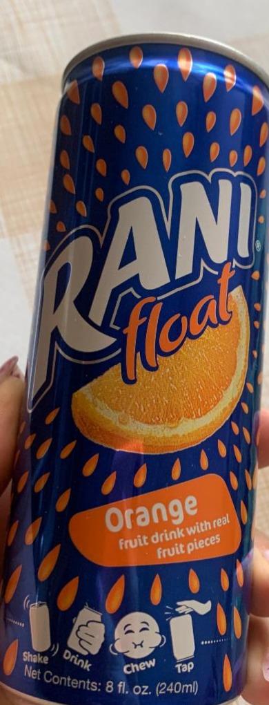 Фото - Напиток негазированный фруктовый Orange Float Rani