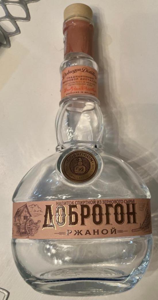 Фото - Напиток спиртной из зернового сырья ржаной Доброгон
