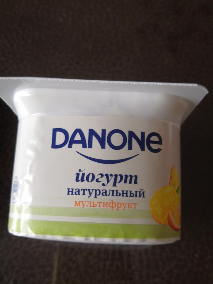 Фото - Йогурт натуральный мультифрут 2.9% Данон Danone