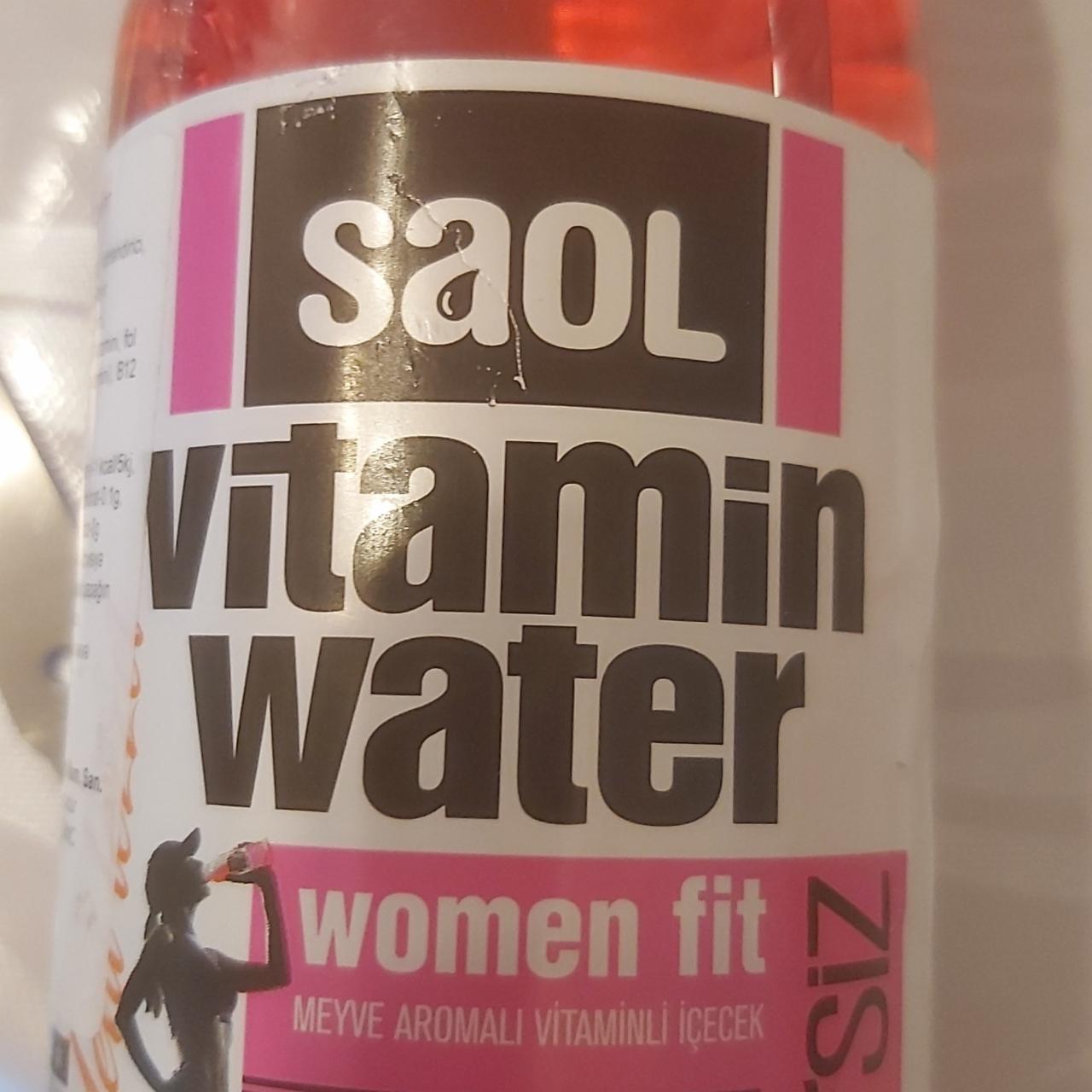 Фото - Vitamin water woman fit Saol