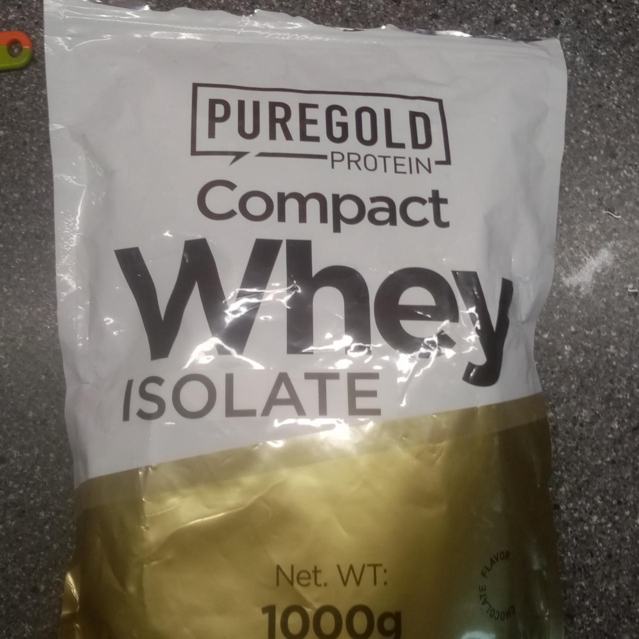 Фото - Compact Whey Isoate Puregold protein