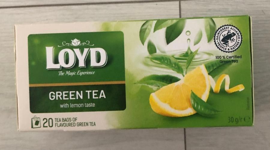 Фото - Чай зеленый с мятой Loyd